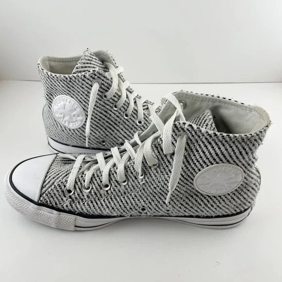 Converse All Star Chuck Taylor High Top Striped Sneakers - Picture 6 of 13